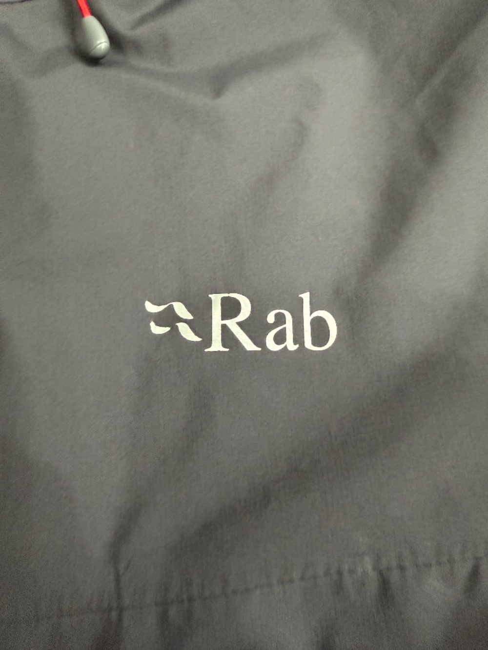Rab Men’s Downpour Eco Waterproof Rain Jacket Gray |  Medium QWG-82 - Picture 6 of 13